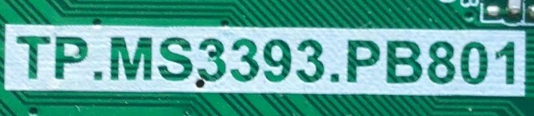 MAIN FUENTE PARA TV SUMMIT / NUMERO DE PARTE H16030339 / TP.MS3393.PB801 / 65W02 / DISPLAY ST2751A02-1 VER.2.2 / MODELO LE2836	 - Imagen 3